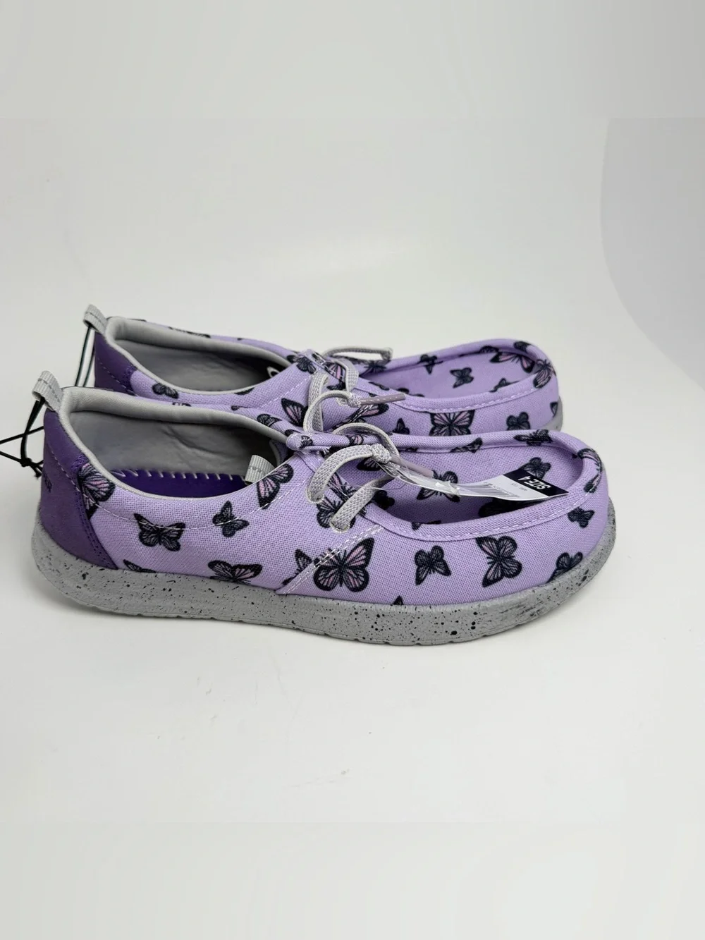 Eddie Bauer Kids Lavender Butterfly Sneakers